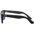9069S, Black Rubber/Blue Mirror Lenses