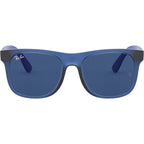9069S, Rubber Transparent Blue/Dark Blue Lenses