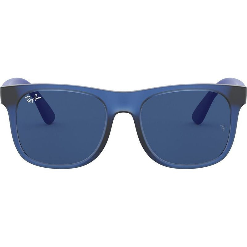 9069S, Rubber Transparent Blue/Dark Blue Lenses