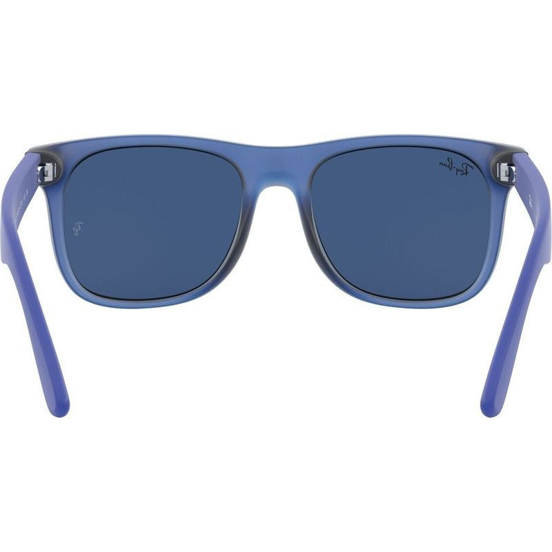 9069S, Rubber Transparent Blue/Dark Blue Lenses