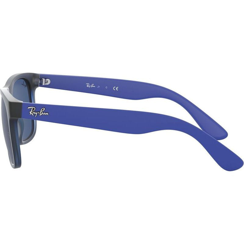 9069S, Rubber Transparent Blue/Dark Blue Lenses