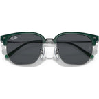 Junior New Clubmaster 9116S, Opal Green on Gunmetal/Dark Grey Lenses