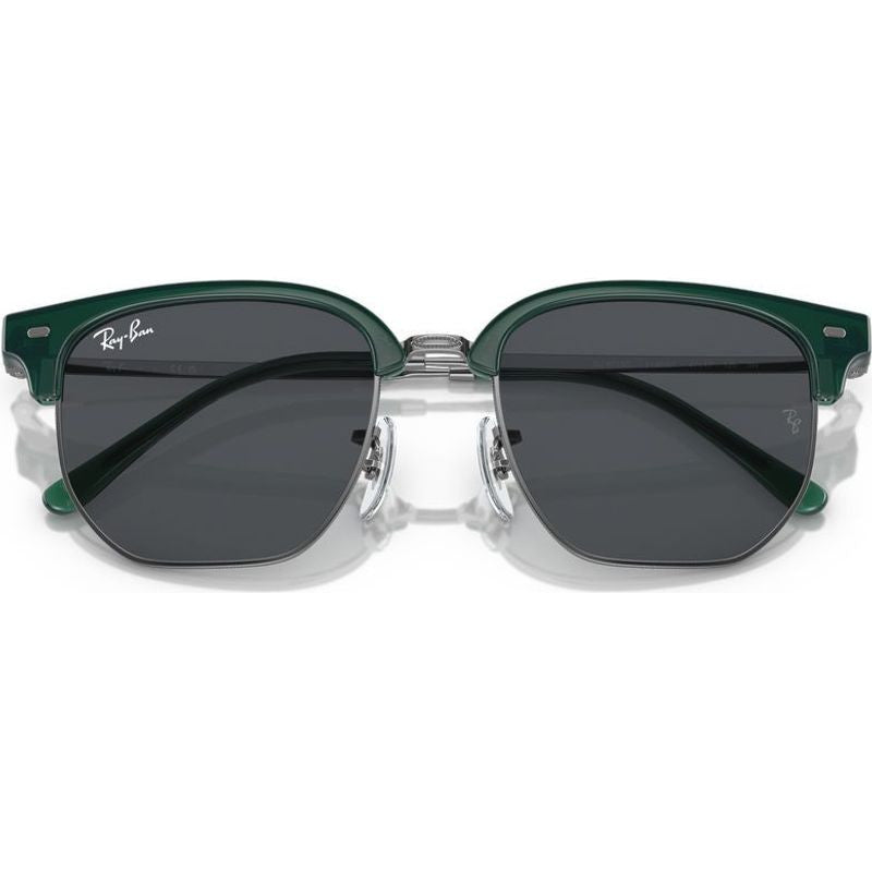 Junior New Clubmaster 9116S, Opal Green on Gunmetal/Dark Grey Lenses