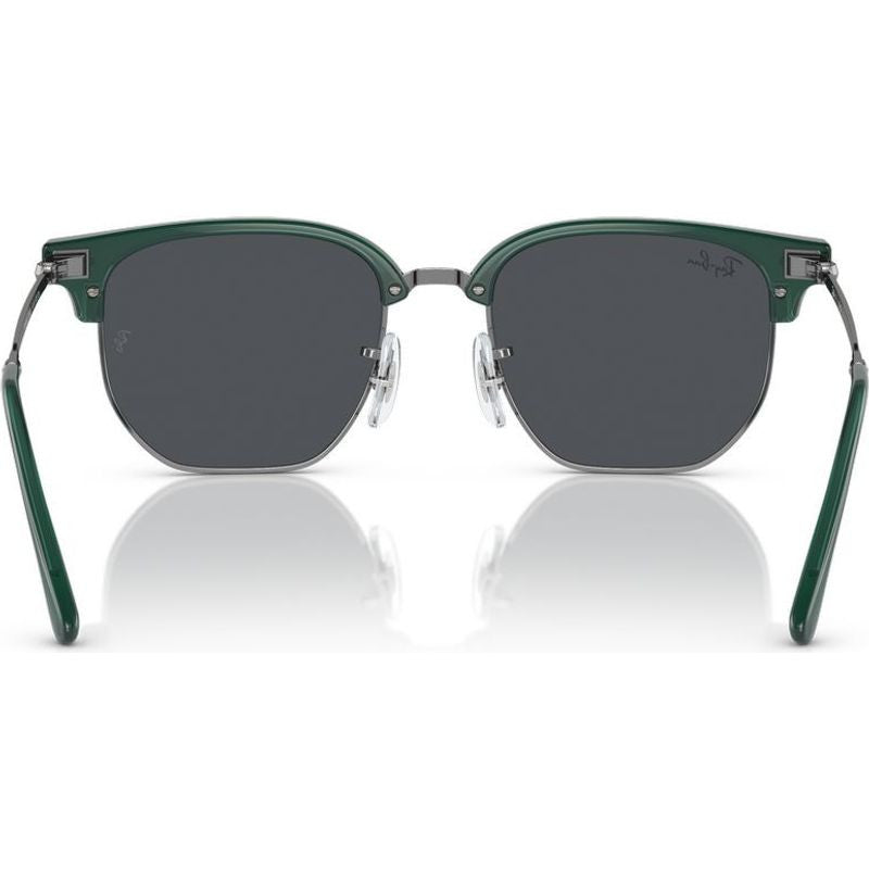 Junior New Clubmaster 9116S, Opal Green on Gunmetal/Dark Grey Lenses