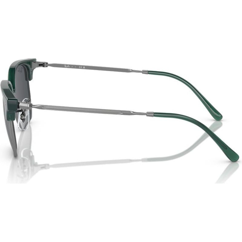 Junior New Clubmaster 9116S, Opal Green on Gunmetal/Dark Grey Lenses