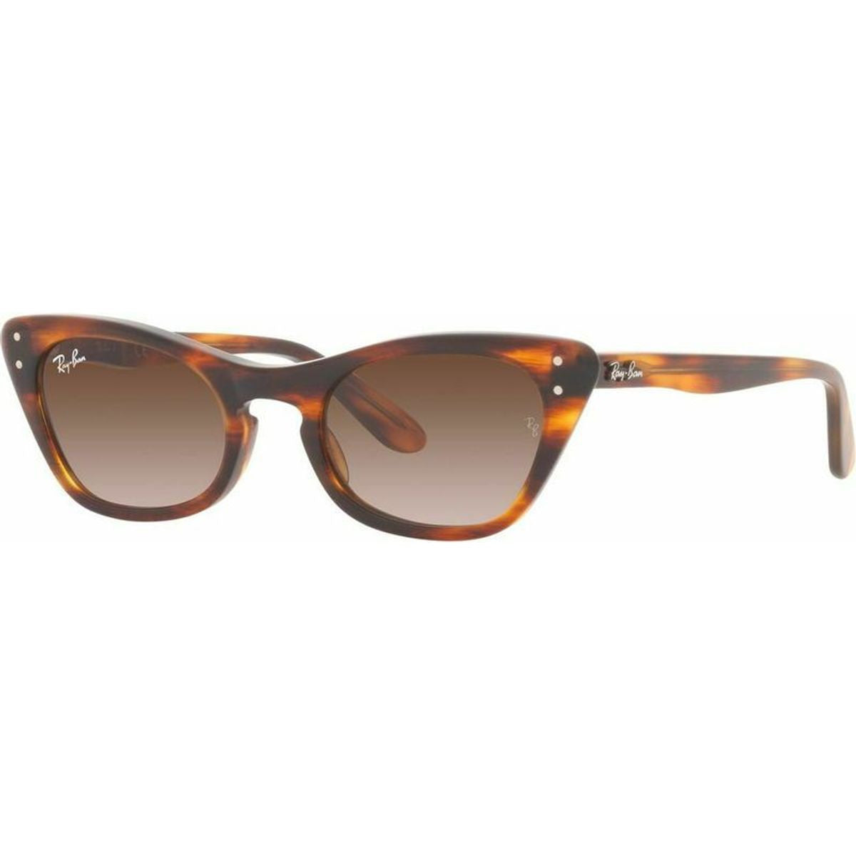 Miss Burbank RJ9099S, Striped Havana/Brown Gradient Lenses 45 Eye Size