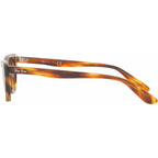 Miss Burbank RJ9099S, Striped Havana/Brown Gradient Lenses 45 Eye Size