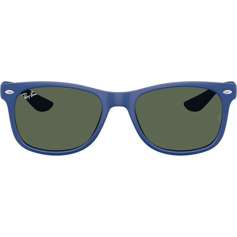 9052S Junior New Wayfarer, Rubber Blue/Dark Green Lenses