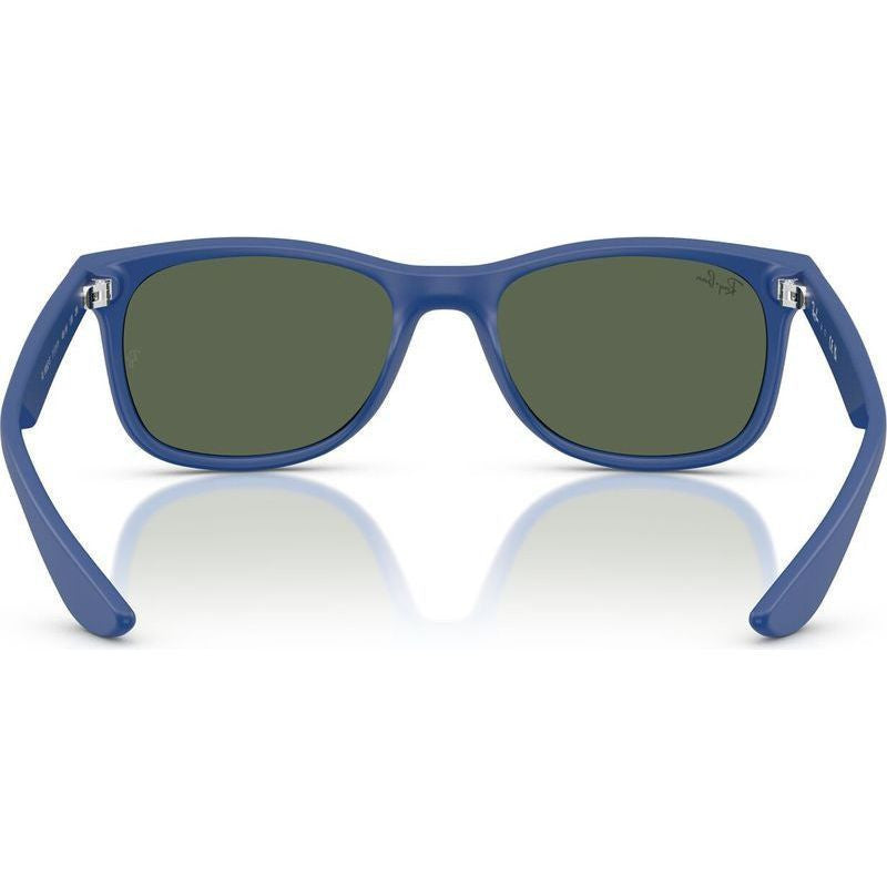 9052S Junior New Wayfarer, Rubber Blue/Dark Green Lenses