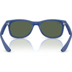 9052S Junior New Wayfarer, Rubber Blue/Dark Green Lenses