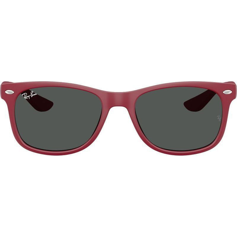 9052S Junior New Wayfarer, Rubber Bordeaux/Dark Grey Lenses