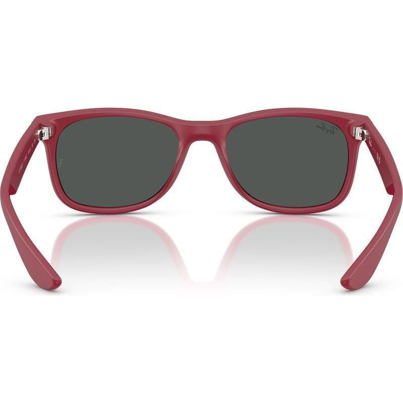 9052S Junior New Wayfarer, Rubber Bordeaux/Dark Grey Lenses