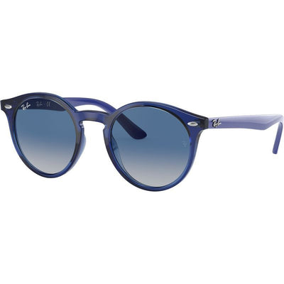 9064S, Transparent Blue/Dark Blue Light Grey Gradient Lenses