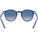 9064S, Transparent Blue/Dark Blue Light Grey Gradient Lenses