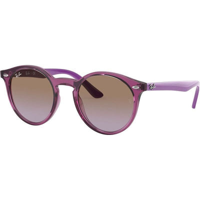 9064S, Transparent Fuxia/Violet Brown Gradient Lenses