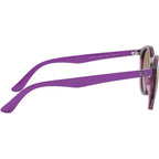 9064S, Transparent Fuxia/Violet Brown Gradient Lenses
