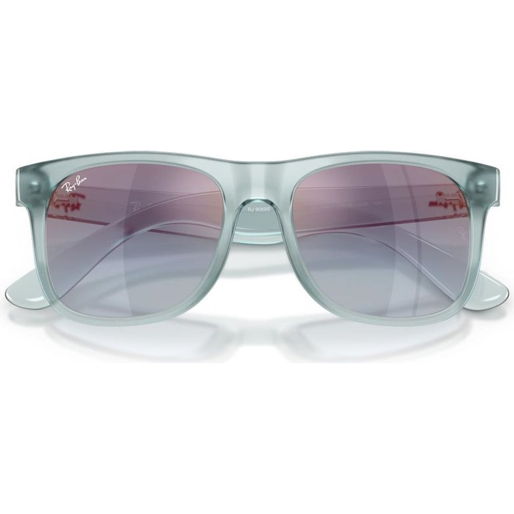 9069S, Transparent Blue/Rose Blue Gradient Mirror Lenses