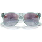 9069S, Transparent Blue/Rose Blue Gradient Mirror Lenses