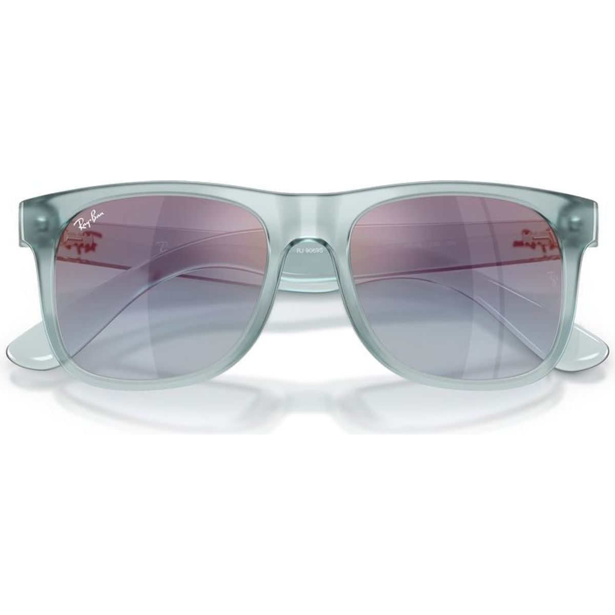 9069S, Transparent Blue/Rose Blue Gradient Mirror Lenses