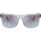 9069S, Transparent Blue/Rose Blue Gradient Mirror Lenses
