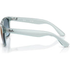 9069S, Transparent Blue/Rose Blue Gradient Mirror Lenses