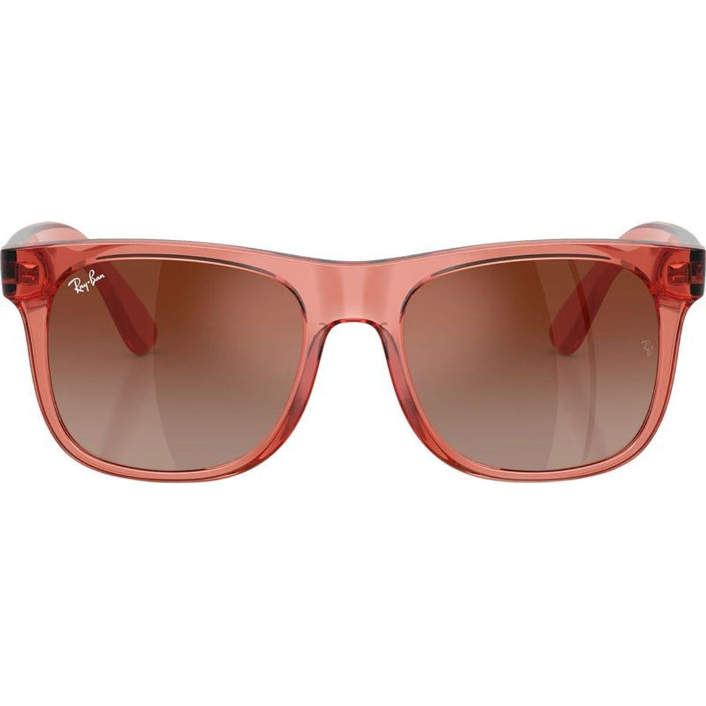 9069S, Transparent Red/Red Brown Gradient Mirror Lenses