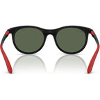 RJ9082S, Matte Black/Dark Green Lenses
