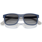 RJ9084S, Blue on Rubber Grey/Light Grey Gradient Polarised Lenses