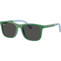 RJ9084S, Green on Rubber Light Blue/Dark Grey Lenses