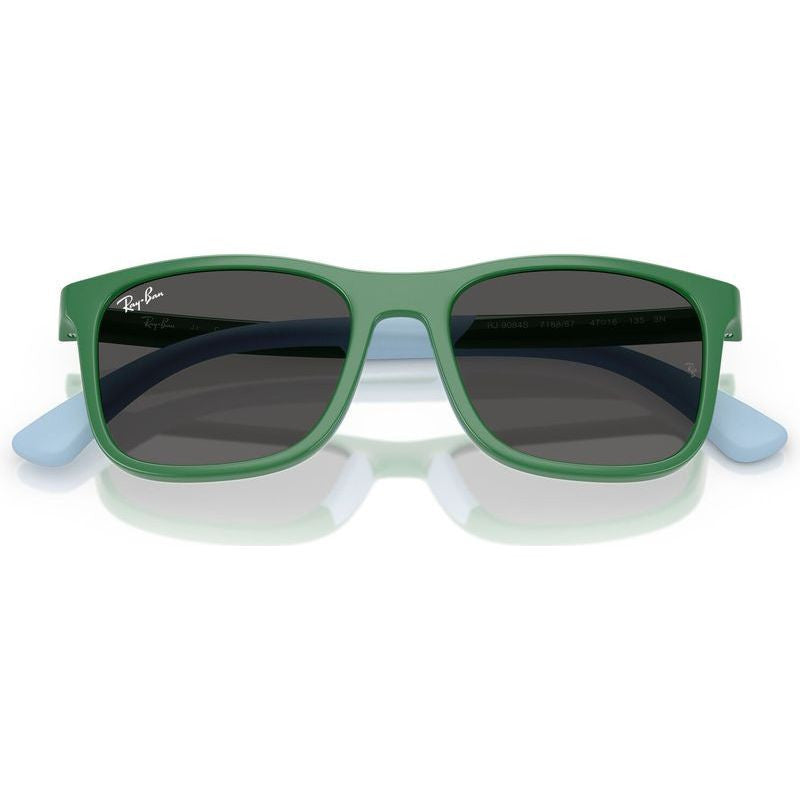 RJ9084S, Green on Rubber Light Blue/Dark Grey Lenses