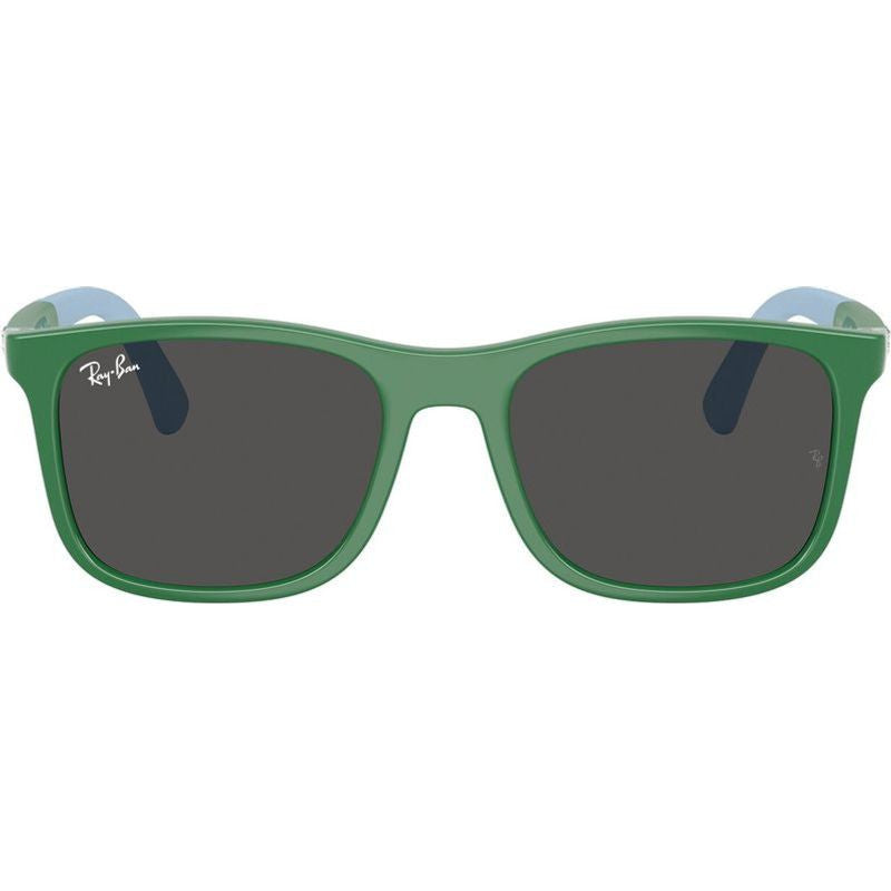 RJ9084S, Green on Rubber Light Blue/Dark Grey Lenses