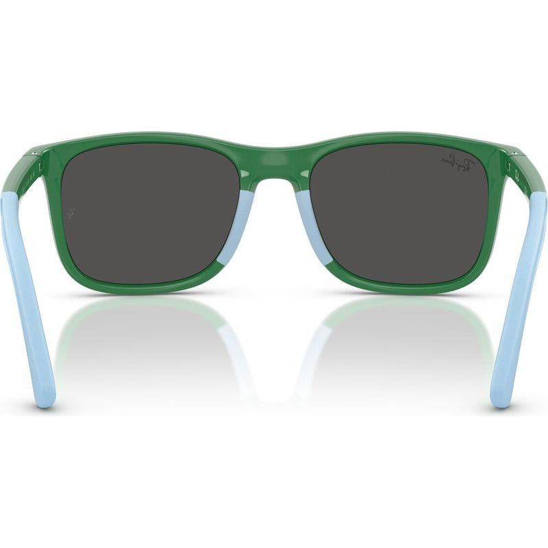 RJ9084S, Green on Rubber Light Blue/Dark Grey Lenses