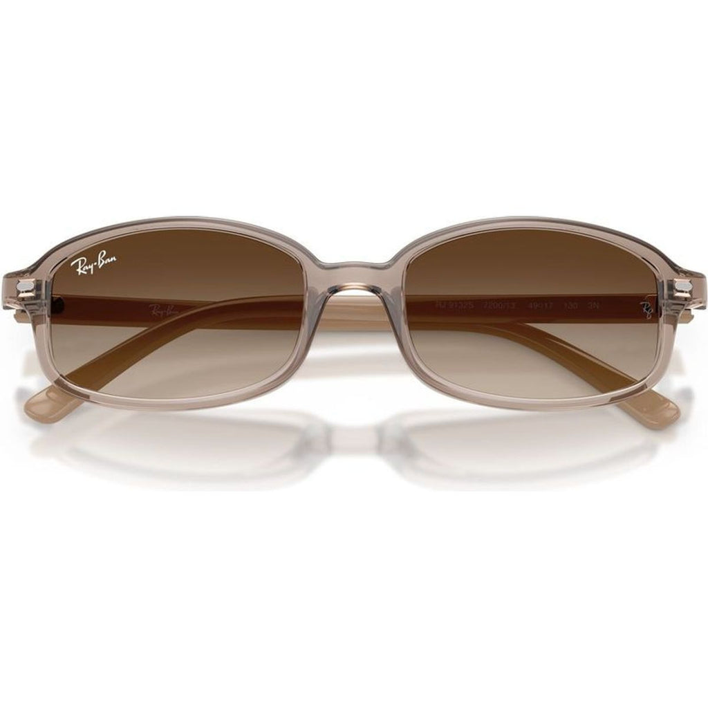 RJ9132S, Transparent Beige/Brown Gradient Lenses