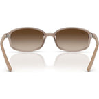 RJ9132S, Transparent Beige/Brown Gradient Lenses