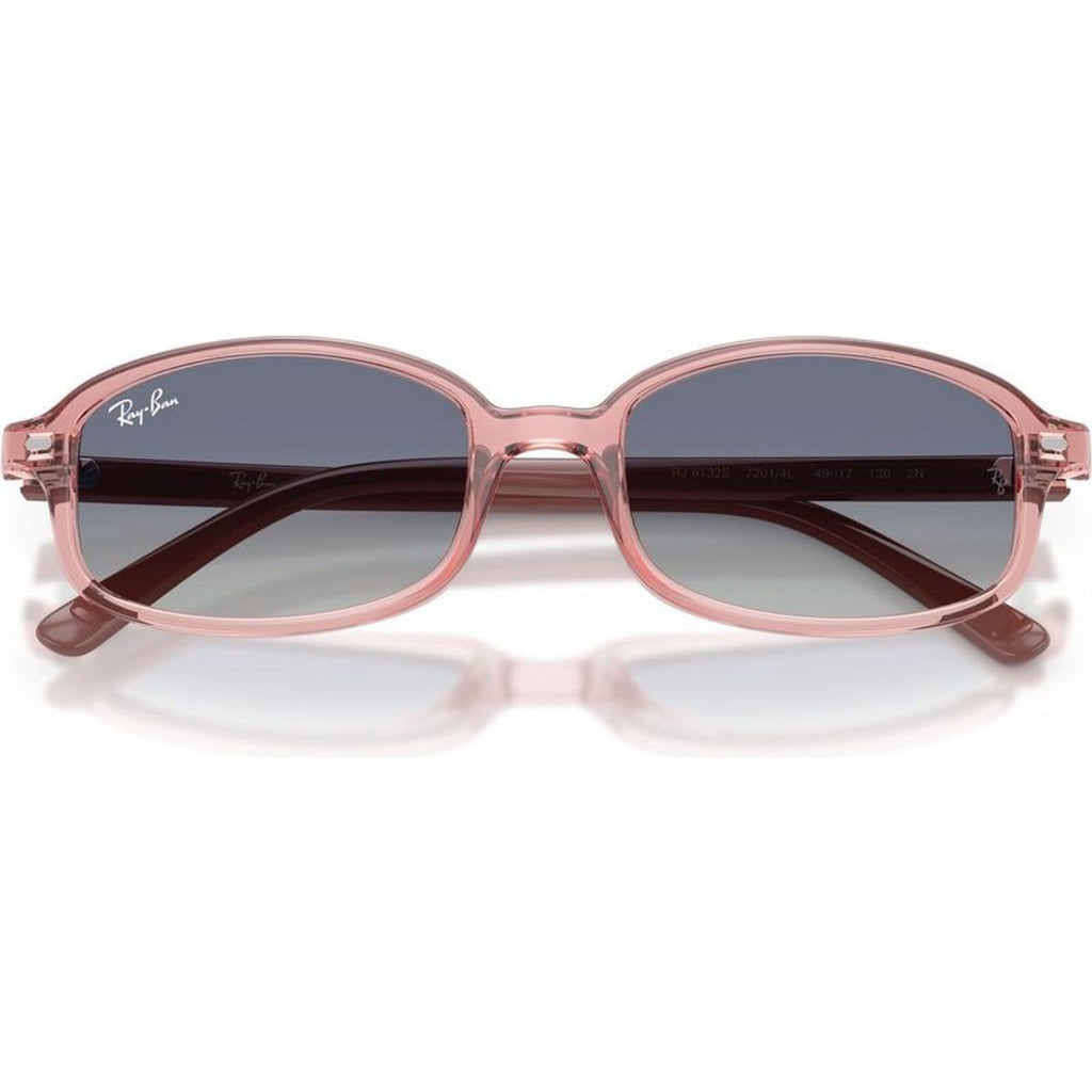RJ9132S, Transparent Pink/Blue Grey Gradient Lenses