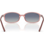 RJ9132S, Transparent Pink/Blue Grey Gradient Lenses