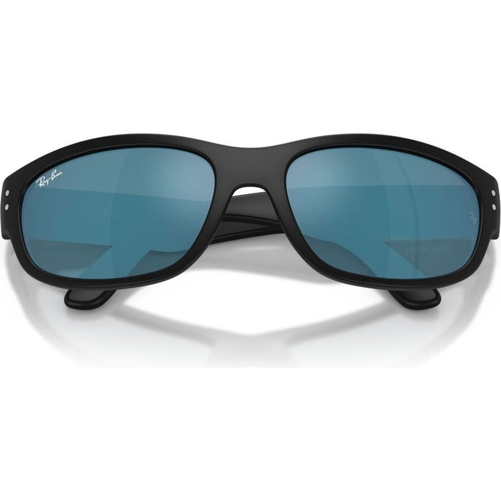 RJ9189S, Matte Black/Dark Blue Mirror Lenses