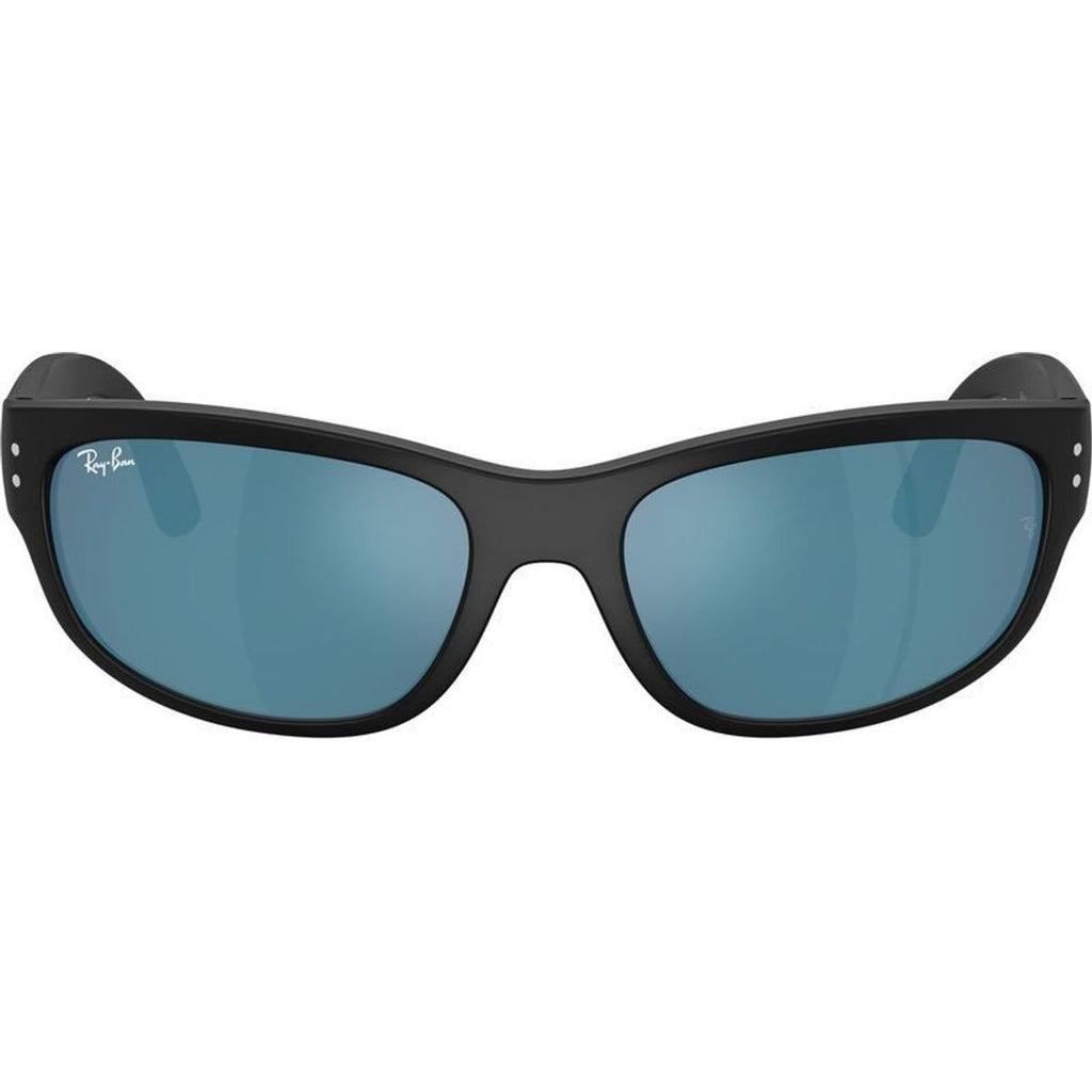 RJ9189S, Matte Black/Dark Blue Mirror Lenses