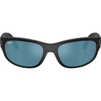 RJ9189S, Matte Black/Dark Blue Mirror Lenses