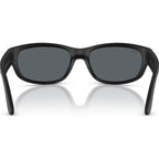 RJ9189S, Matte Black/Dark Blue Mirror Lenses