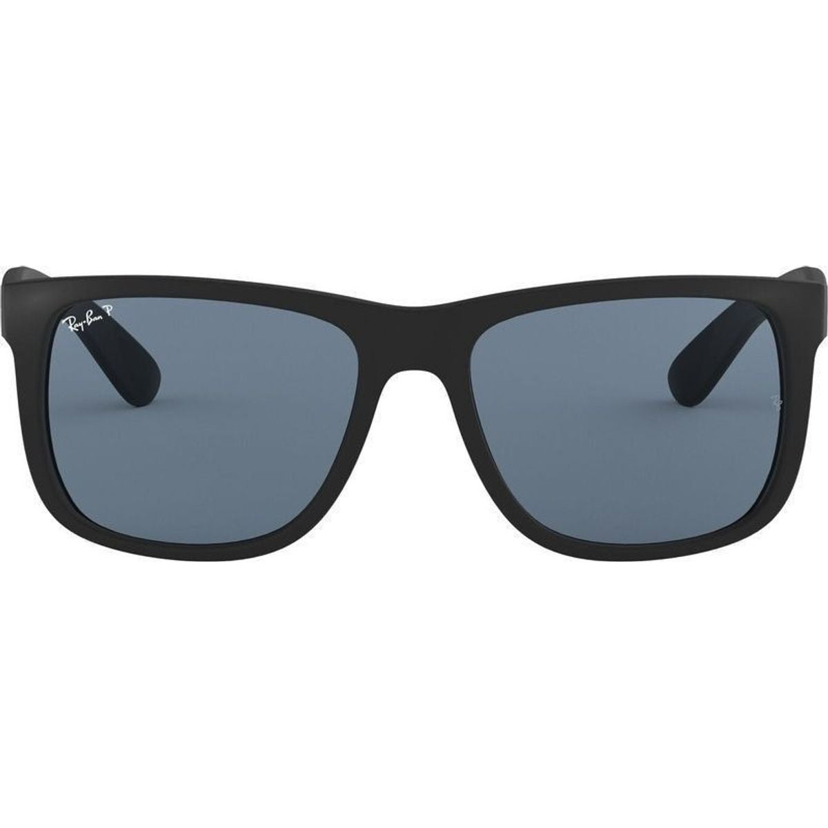 Justin Classic RB4165, Black Rubber/Dark Blue Polarised Lenses 55 Eye Size
