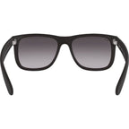 Justin Classic RB4165, Black Rubber/Grey Gradient Lenses 55 Eye Size