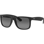 Justin Classic RB4165, Black Rubber/Grey Gradient Polarised Lenses 55 Eye Size