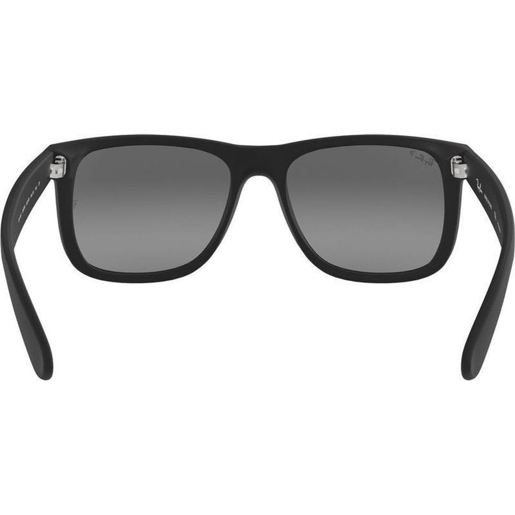Justin Classic RB4165, Black Rubber/Grey Gradient Polarised Lenses 55 Eye Size