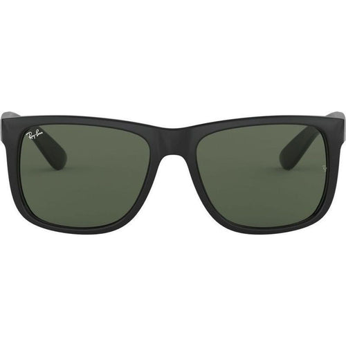 Justin Classic RB4165, Black/Green Lenses 55 Eye Size