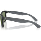 Justin Classic RB4165, Opal Grey/Green Lenses 51 Eye Size