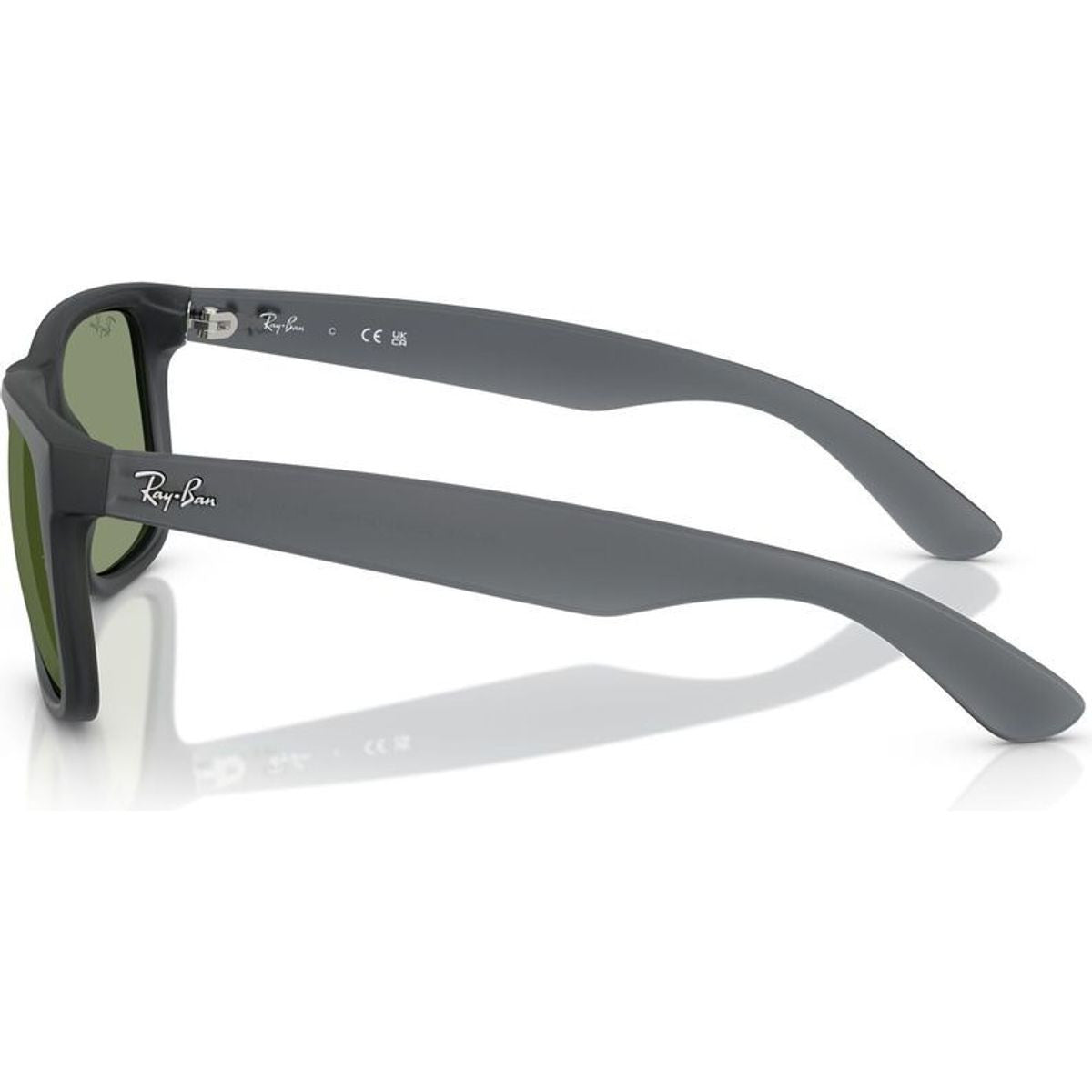 Justin Classic RB4165, Opal Grey/Green Lenses 51 Eye Size