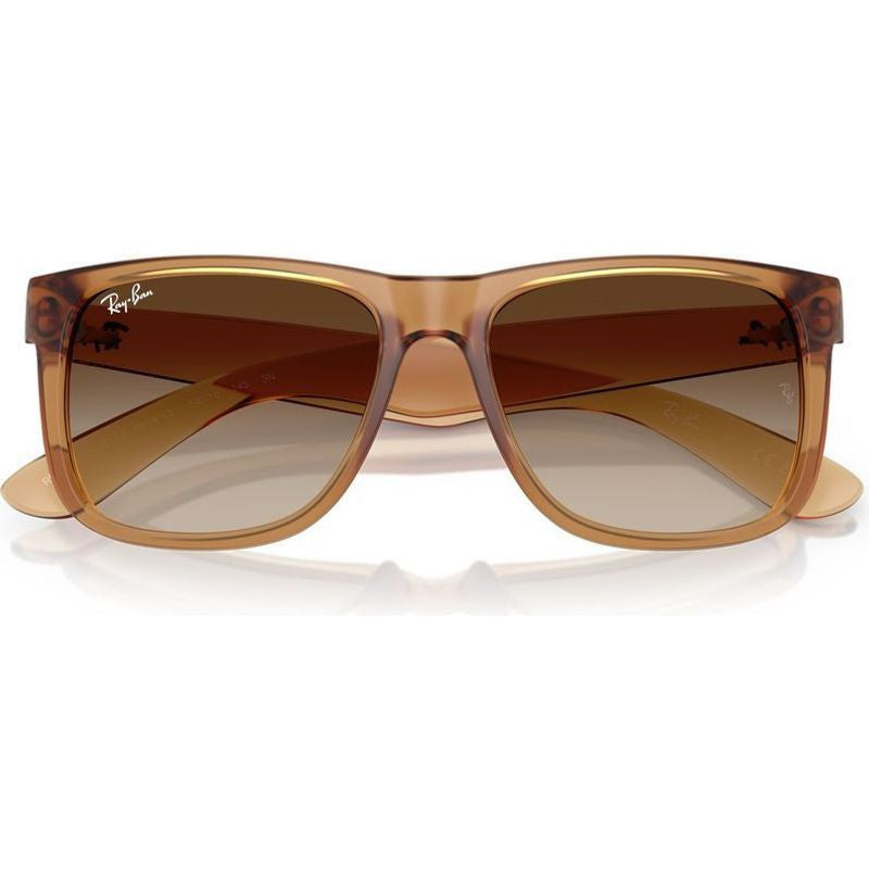 Justin Classic RB4165, Rubber Beige/Brown Gradient Lenses 55 Eye Size