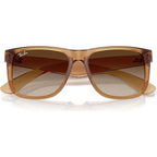 Justin Classic RB4165, Rubber Beige/Brown Gradient Lenses 55 Eye Size