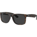 Justin Classic RB4165, Rubber Havana/Dark Grey Polarised Lenses 55 Eye Size